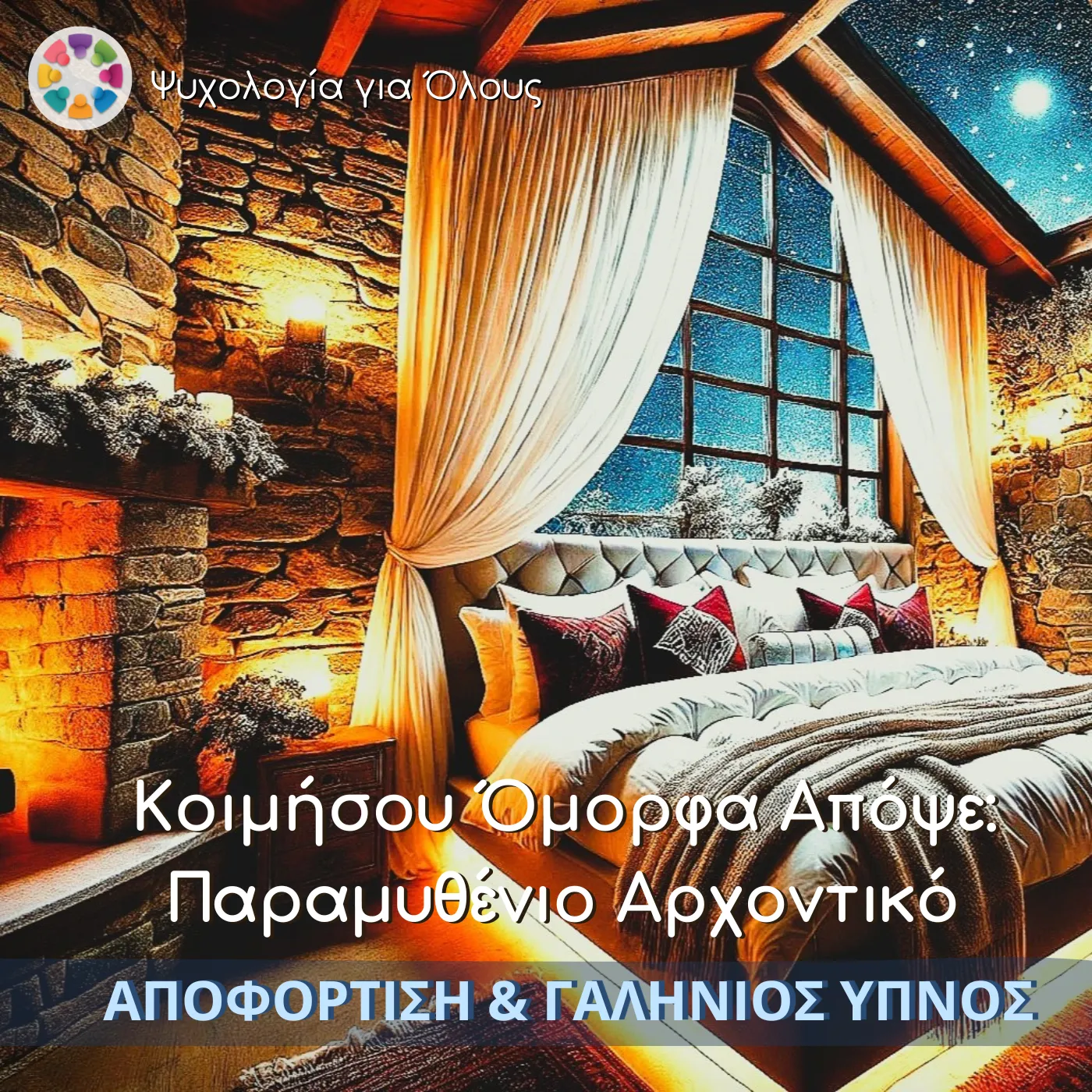 Κοιμήσου Όμορφα Απόψε: Παραμυθένιο Αρχοντικό | Αποφόρτιση, Αναγέννηση & Γαλήνιος Ύπνος